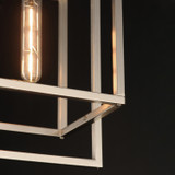 Maxim - 10411SN - One Light Pendant - Gridline - Satin Nickel