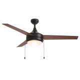 Maxim - 88793BK - 52" Ceiling Fan - Trio - Black