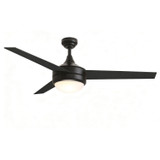 Maxim - 88783BK - 52" Ceiling Fan - Trio - Black