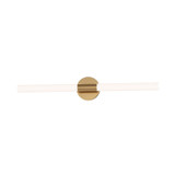 Maxim - 52513WTNAB - LED Bath Bar - Tubi - Natural Aged Brass