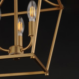 Maxim - 25313NAB - Three Light Pendant - Clifton - Natural Aged Brass
