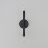 Maxim - 24620BK - Two Light Wall Sconce - Rome - Black
