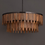 Maxim - 22513WNGM - Seven Light Pendant - Marimba - Gunmetal