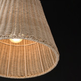 Maxim - 21486WWTNAB - One Light Pendant - Baja - Natural Aged Brass