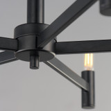 Maxim - 21365BK - Five Light Chandelier - Emana - Black