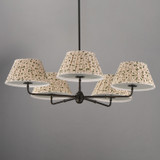 Maxim - 18415OWANB - Five Light Chandelier - Dunbridge - Antique Bronze