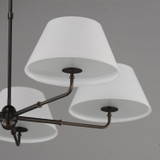 Maxim - 18415OFANB - Five Light Chandelier - Dunbridge - Antique Bronze
