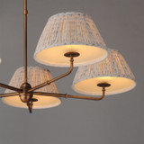 Maxim - 18415BWWBR - Five Light Chandelier - Dunbridge - Weathered Brass