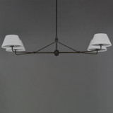 Maxim - 18414OFANB - Four Light Chandelier - Dunbridge - Antique Bronze