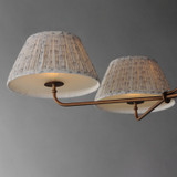 Maxim - 18414BWWBR - Four Light Chandelier - Dunbridge - Weathered Brass