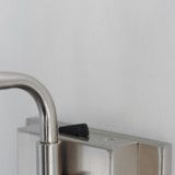 Maxim - 18410OFPN - One Light Wall Sconce - Dunbridge - Polished Nickel
