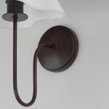 Maxim - 18100WTOI - One Light Wall Sconce - Saxon - Oil Rubbed Bronze