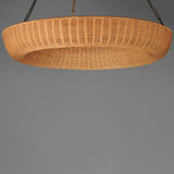 Maxim - 14314NANAB - Eight Light Pendant - Bower - Natural Aged Brass