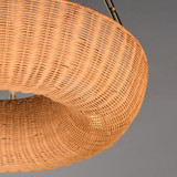Maxim - 14313NANAB - Five Light Pendant - Bower - Natural Aged Brass