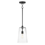 Maxim - 12886CLBK - One Light Pendant - Hudson - Black