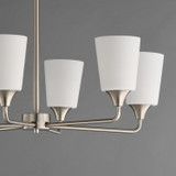Maxim - 12876SWSN - Six Light Chandelier - Hudson - Satin Nickel