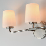 Maxim - 12693WTSN - Three Light Bath Vanity - Durham - Satin Nickel