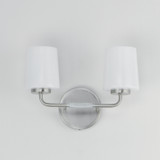 Maxim - 12692WTSN - Two Light Bath Vanity - Durham - Satin Nickel