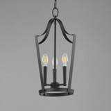 Maxim - 10423BK - Three Light Pendant - Arden - Black