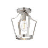 Maxim - 10421SN - One Light Pendant / Semi-Flush - Arden - Satin Nickel