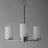 Maxim - 10287SWSN - Three Light Chandelier - Lateral - Satin Nickel