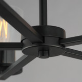 Maxim - 10286CLBK - Five Light Chandelier - Lateral - Black