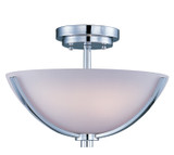 Maxim - 20021SWPC - Three Light Semi-Flush Mount - Rocco - Polished Chrome