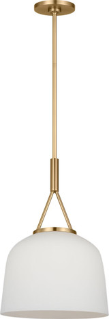 Visual Comfort Studio - SCRJPD166EBSOEG - One Light Pendant - Liora - Estate Brass