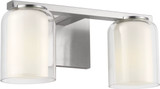 Visual Comfort Studio - SCDJVN130BNCGMG - Two Light Vanity - Holden - Brushed Nickel