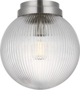 Visual Comfort Studio - SCDJFM125BNRG - One Light Flush Mount - Preston - Brushed Nickel