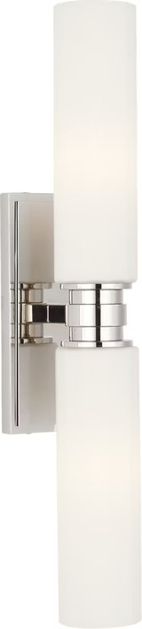 Visual Comfort Studio - SCCHCVN108PNOEG - Two Light Vanity - Fairfax - Polished Nickel