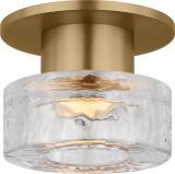 Visual Comfort Studio - SCCHCFM10527EBSCPG - LED Flush Mount - Holsted - Estate Brass