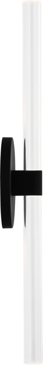 Visual Comfort Studio - SLW1092MBK - LED Wall Sconce - Silas - Midnight Black | Midnight Black