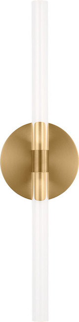 Visual Comfort Studio - SLW1092BBS - LED Wall Sconce - Silas - Burnished Brass | Burnished Brass