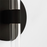 Visual Comfort Studio - SLW1082MBK - LED Wall Sconce - Silas - Midnight Black | Midnight Black