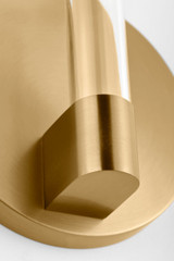 Visual Comfort Studio - SLW1071BBS - LED Wall Sconce - Silas - Burnished Brass | Burnished Brass
