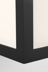Visual Comfort Studio - SLO1401TXB - LED Wall Lantern - Sesha - Textured Black | Textured Black