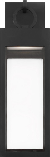 Visual Comfort Studio - SLO1391TXB - LED Wall Lantern - Sesha - Textured Black | Textured Black