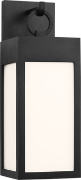 Visual Comfort Studio - SLO1371TXB - LED Wall Lantern - Sesha - Textured Black | Textured Black