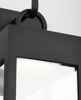 Visual Comfort Studio - SLO1371TXB - LED Wall Lantern - Sesha - Textured Black | Textured Black