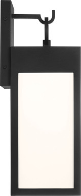 Visual Comfort Studio - SLO1371TXB - LED Wall Lantern - Sesha - Textured Black | Textured Black
