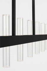 Visual Comfort Studio - SLC11120MBK - LED Linear Pendant - Silas - Midnight Black | Midnight Black