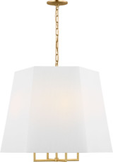 Visual Comfort Studio - PCP1004GD - Four Light Hanging Shade - Lille - Gild | Gild