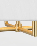 Visual Comfort Studio - PCP1004GD - Four Light Hanging Shade - Lille - Gild | Gild