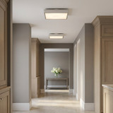 Visual Comfort Studio - PCF1061PN - LED Semi Flush Mount - Dupont - Polished Nickel | Polished Nickel