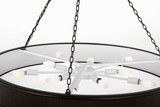 Visual Comfort Studio - PCC10110AI - Ten Light Chandelier - Ritz - Aged Iron | Aged Iron