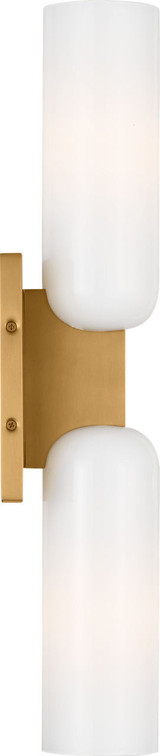 Visual Comfort Studio - LXV1012BBS - Two Light Bath - Maroux - Burnished Brass | Burnished Brass