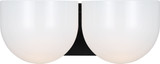 Visual Comfort Studio - LXV1002AI - Two Light Bath - Cheverny - Aged Iron | Aged Iron