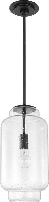 Visual Comfort Studio - LXP1061AI - One Light Pendant - Nodier - Aged Iron | Aged Iron