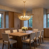 Visual Comfort Studio - LXC1218GD - Eight Light Chandelier - Dorelle - Gild | Gild